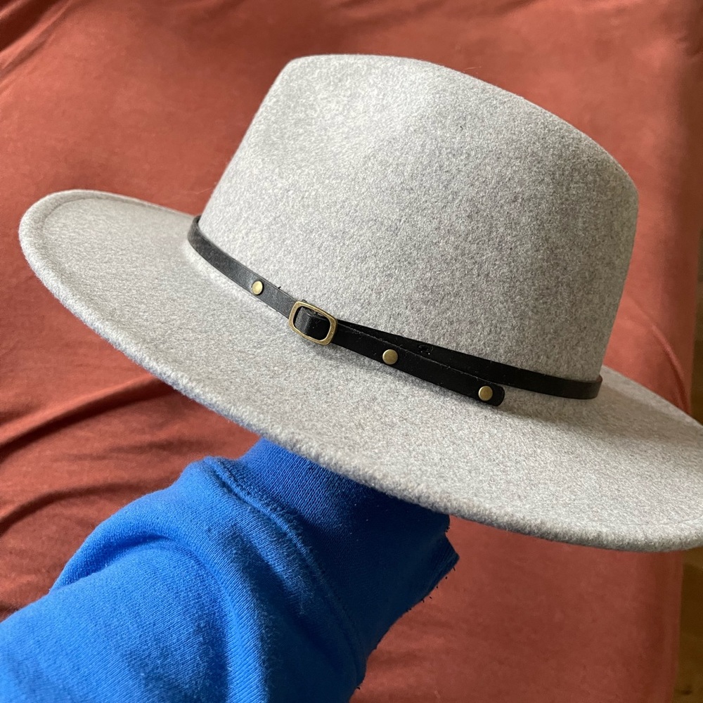 Grey Felt hat